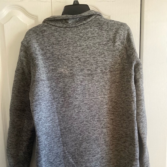 NWOT Heather Fleece Quarter Zip - Picture 2 of 5